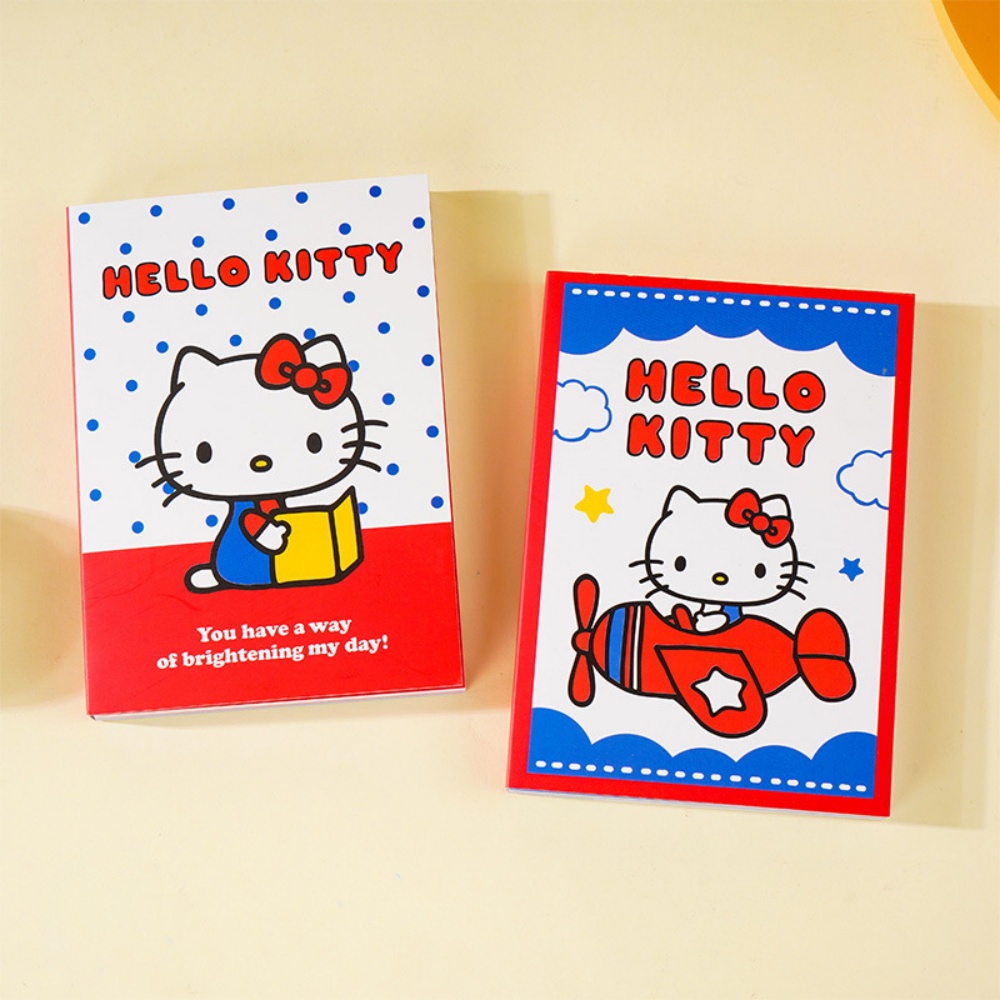 Sticky Note Dispenser - Genuíno 100 folhas sanrio olá kitty