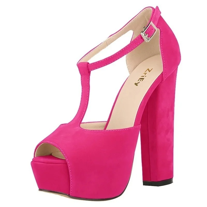 Home Office Size - Sandálias femininas verão sexy mostrar peep