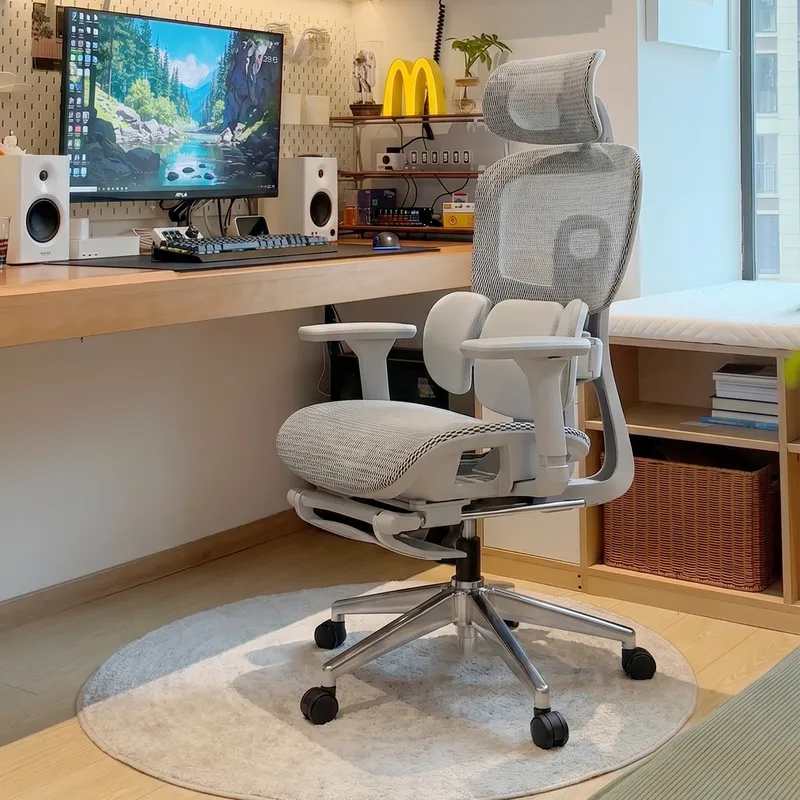 Home Office Desks - Cadeira de Escritório Ergonômica com Suporte