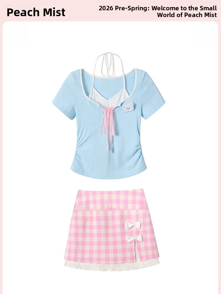 Home Office For Two - Conjunto Feminino Doce Dopamina: Camiseta de
