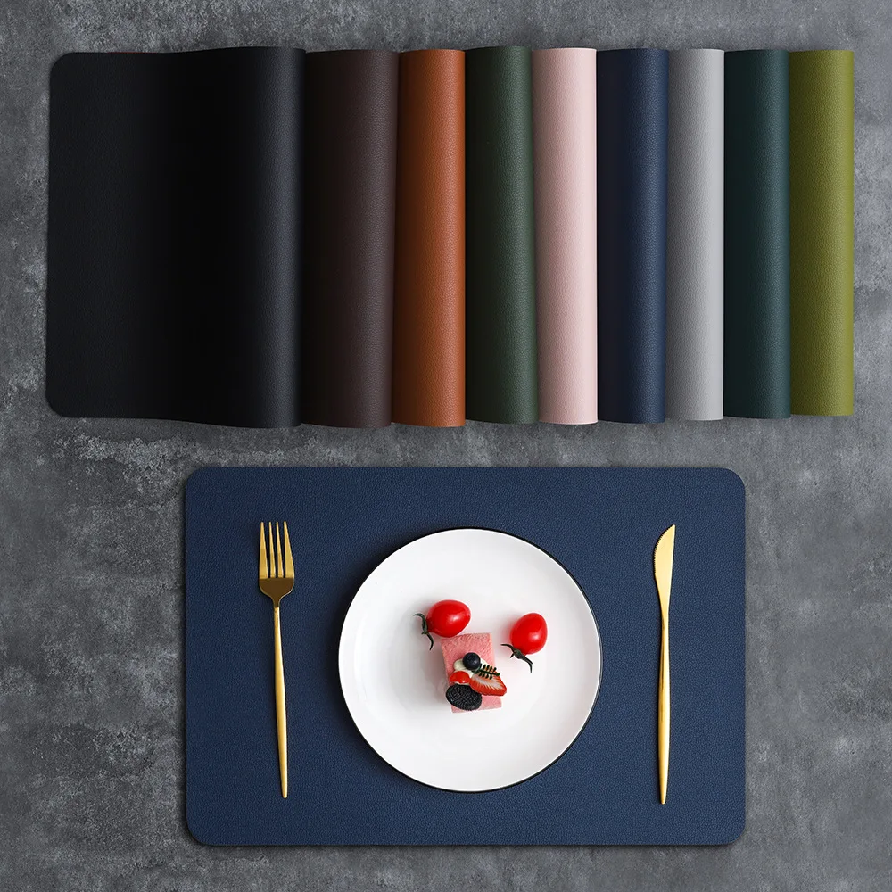 Desk Mat Leather - Protetor de Mesa de Jantar em