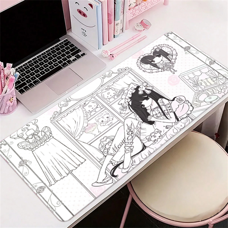Desk Mat Leather - Mouse Pad de Couro com Estética