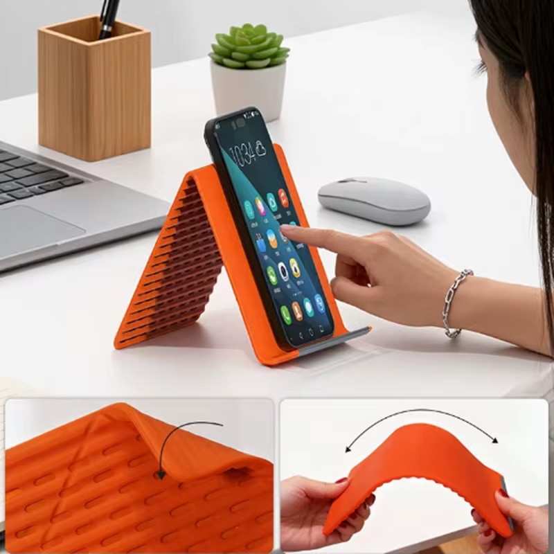 Home Office Desks - Suporte de Telefone de Silicone Flexível