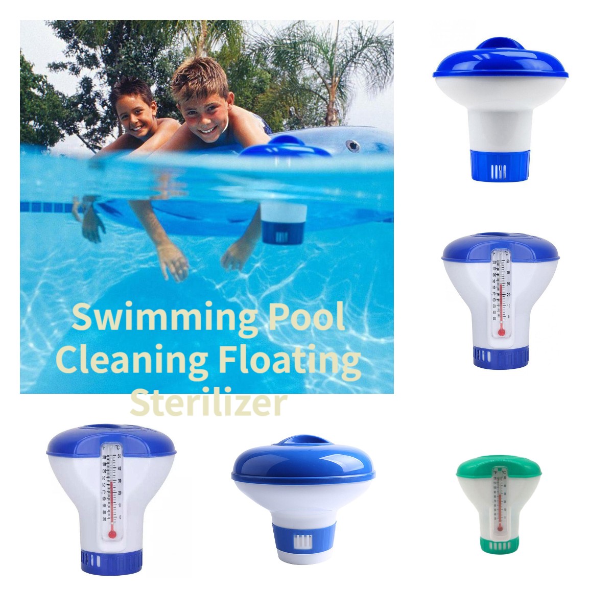 Sticky Note Dispenser - Piscina flutuante cloro dispensador, Tabs cloro,