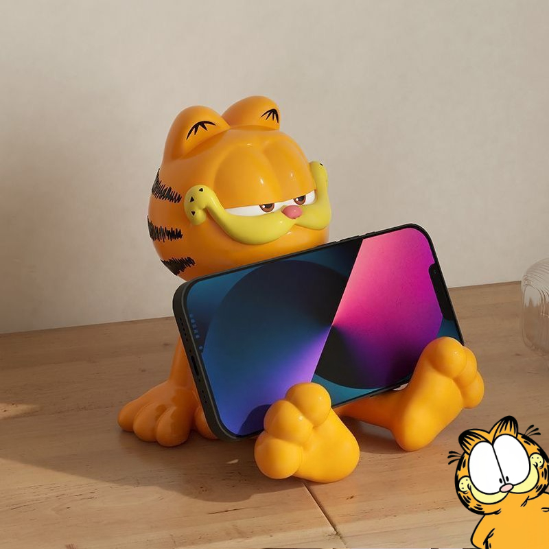 Home Office Student - Boneco de pelúcia fofo do Garfield,