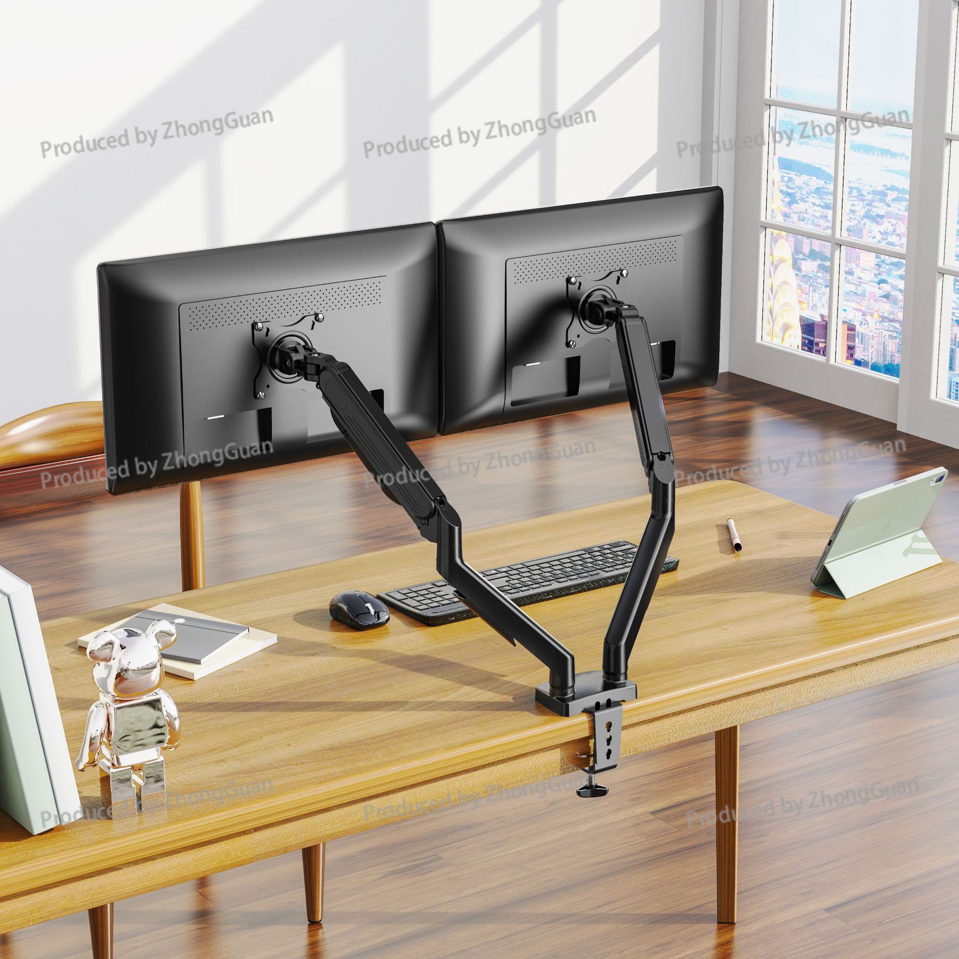 Suporte de Monitor com Mola a  - Monitor Arm Dual avaliação e preço