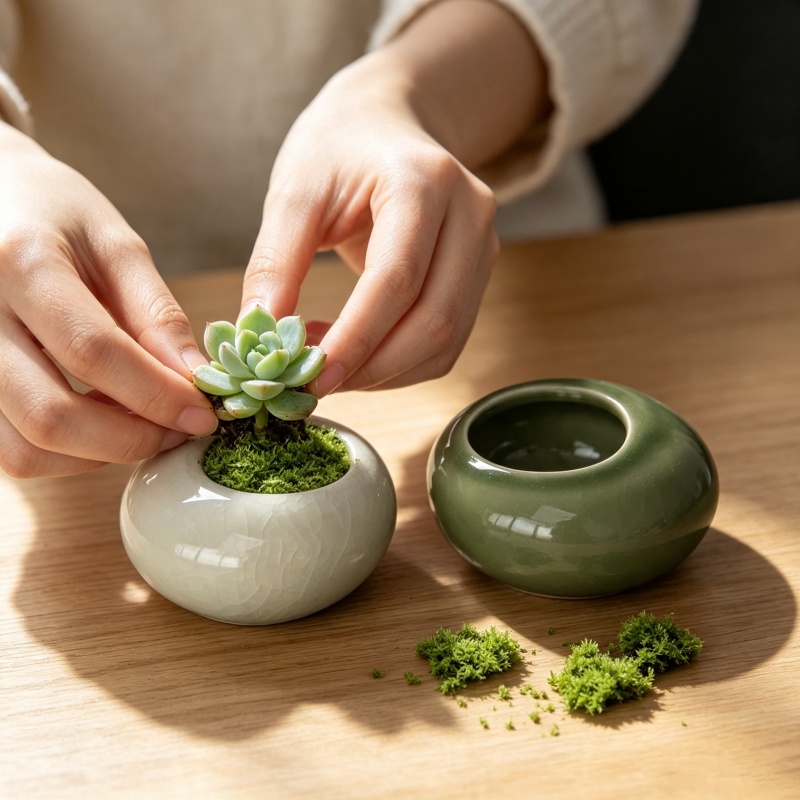 Mini Vaso de Planta com Efeito - Plant Desk Mini avaliação e preço