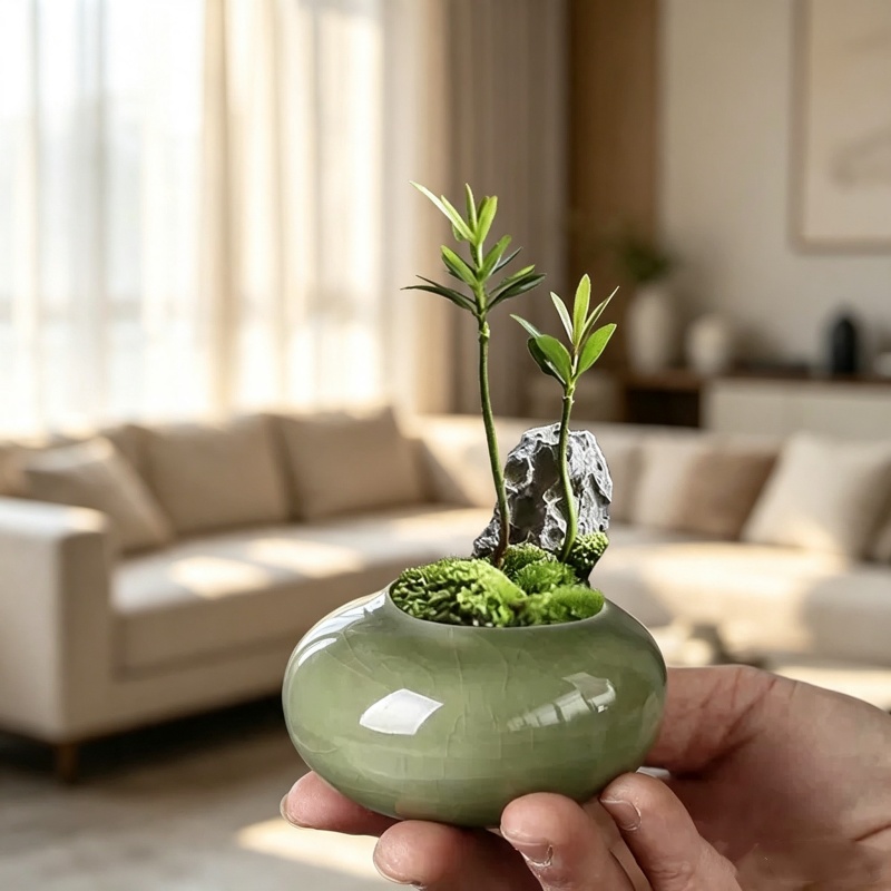 Mini Vaso de Planta com Efeito - Plant Desk Mini avaliação e preço