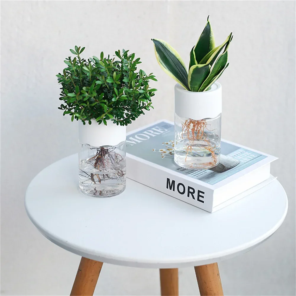 Mini Vaso Hidropônico Transpar - Plant Desk Mini avaliação e preço