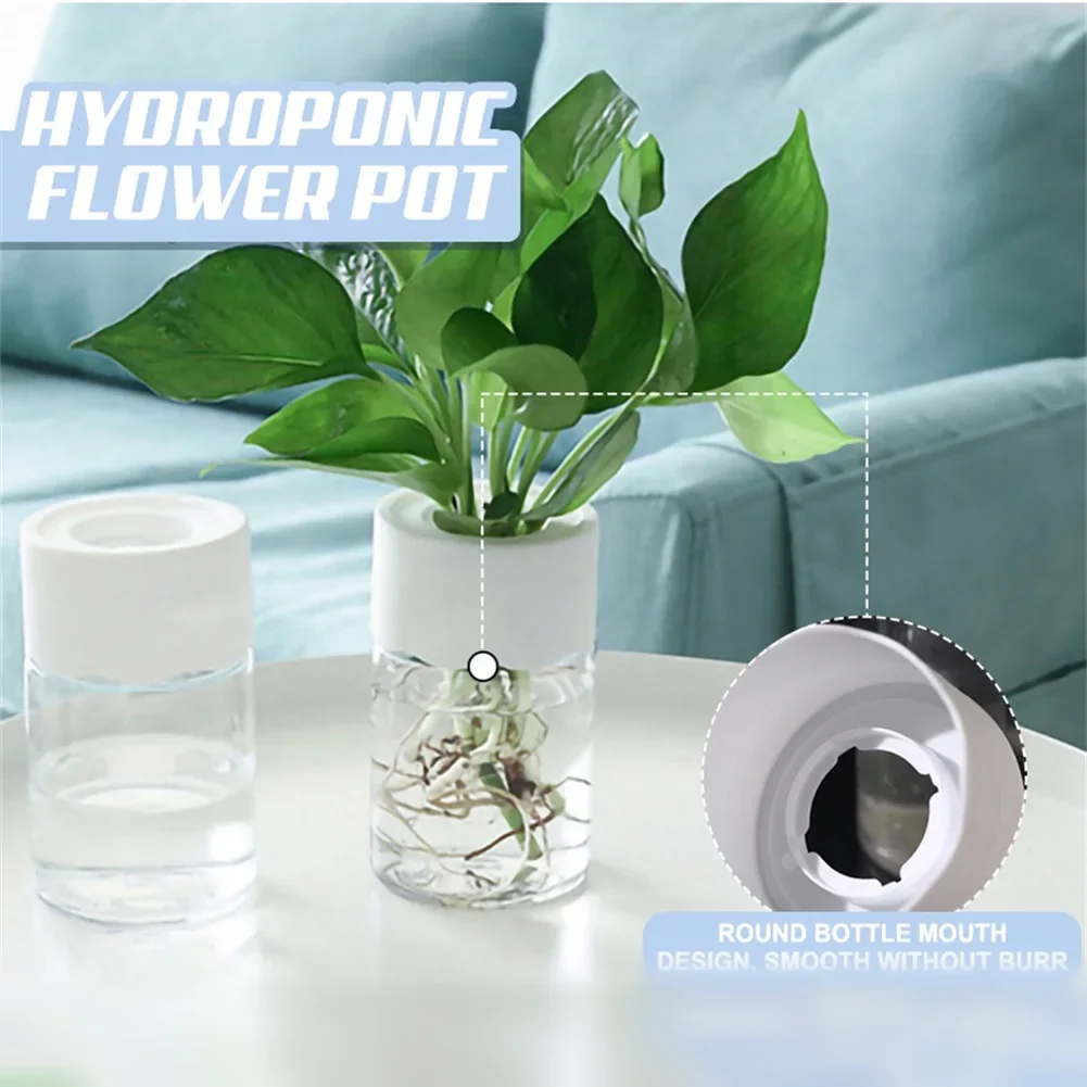 Mini Vaso Hidropônico Transpar - Plant Desk Mini avaliação e preço