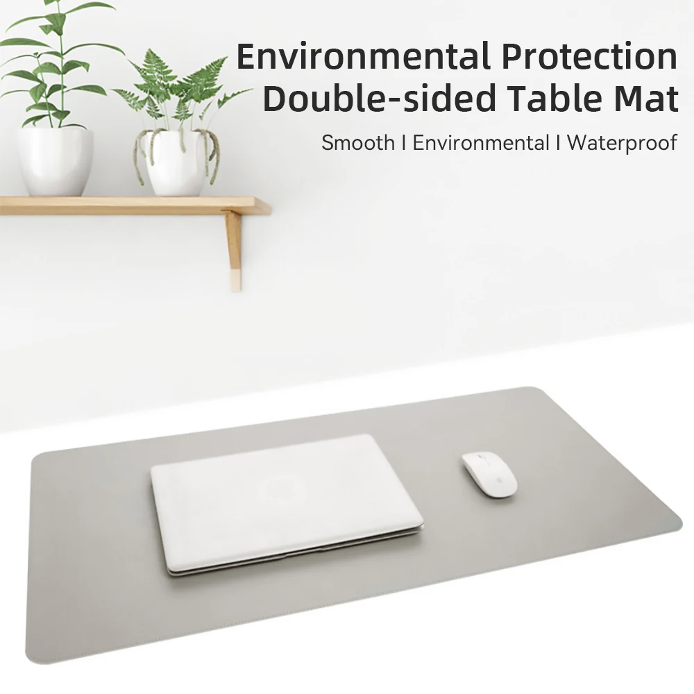 1 Peça Protetor de Mesa de Esc - Desk Mat Leather avaliação e preço