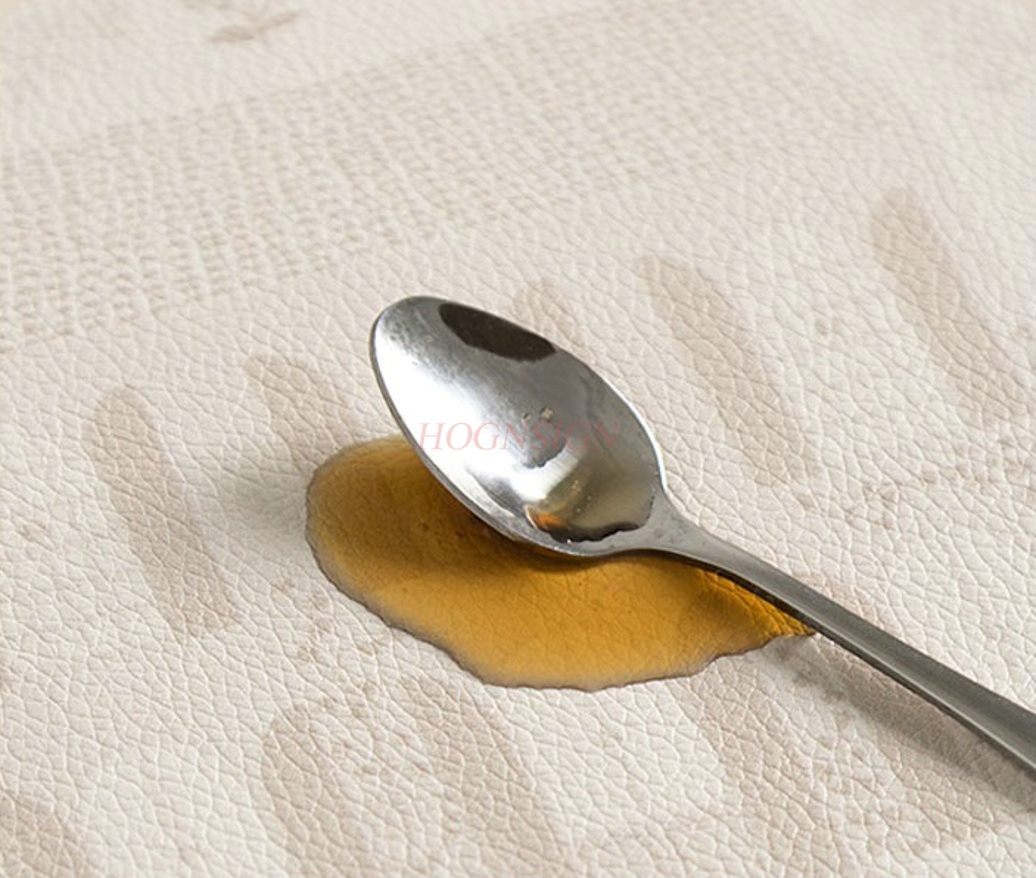 Tapete de mesa de jantar de co - Desk Mat Leather avaliação e preço