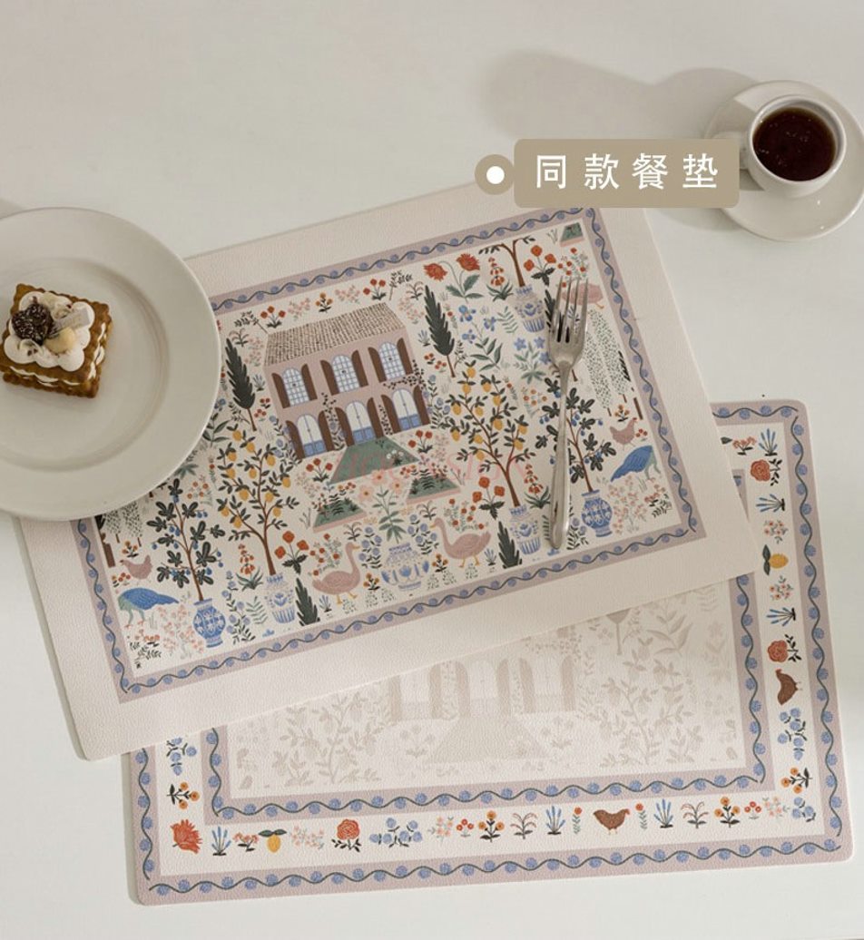 Tapete de mesa de jantar de co - Desk Mat Leather avaliação e preço