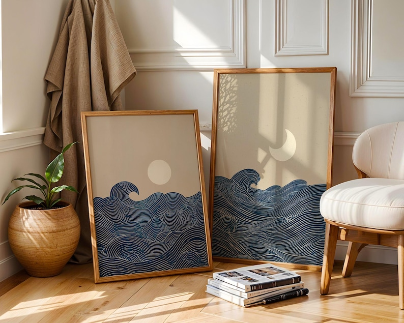 Conjunto de 2 Impressões de Ar - Home Office For Two avaliação e preço