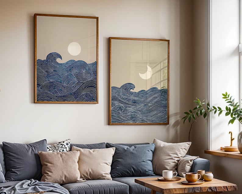 Conjunto de 2 Impressões de Ar - Home Office For Two avaliação e preço