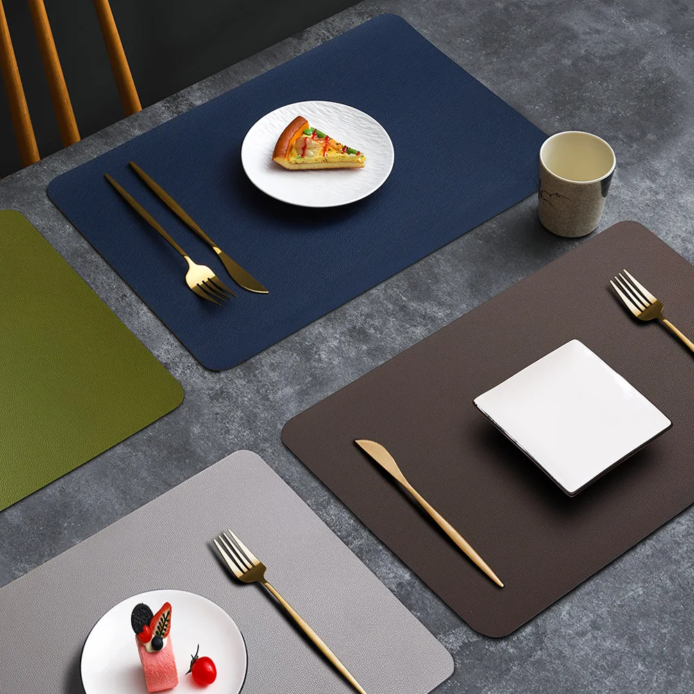 Protetor de Mesa de Jantar em  - Desk Mat Leather avaliação e preço