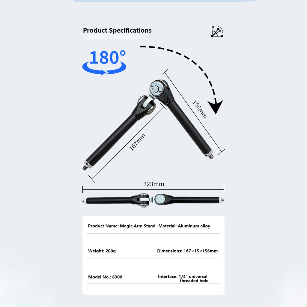 180 °   Suporte de Braço Mágic - Monitor Arm Dual avaliação e preço