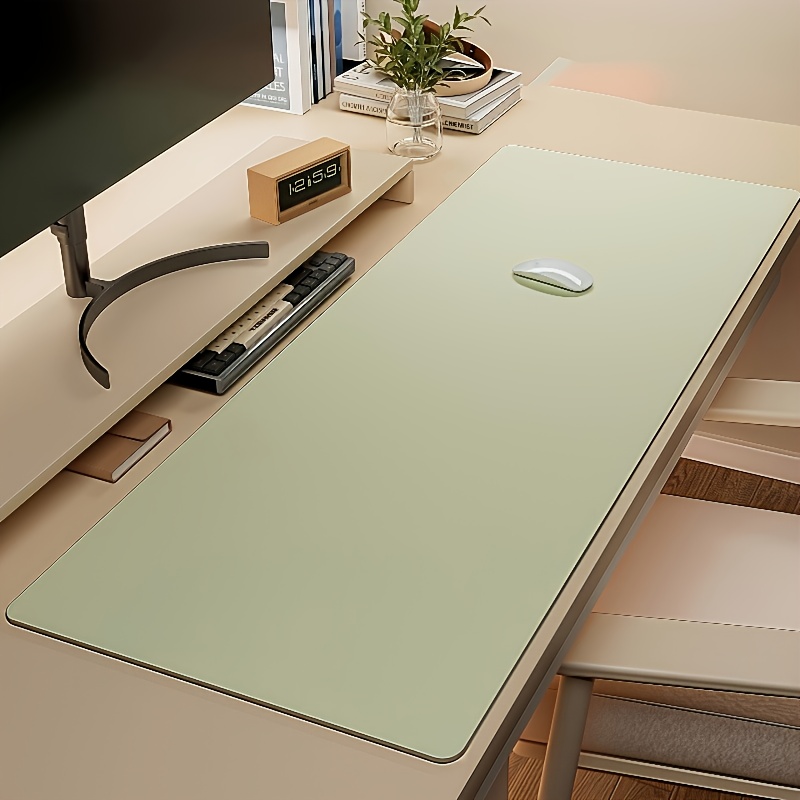 1pc grande mouse pad de couro  - Desk Mat Leather avaliação e preço