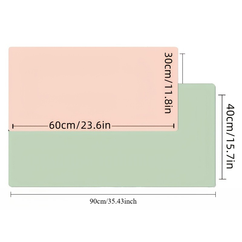 1pc grande mouse pad de couro  - Desk Mat Leather avaliação e preço