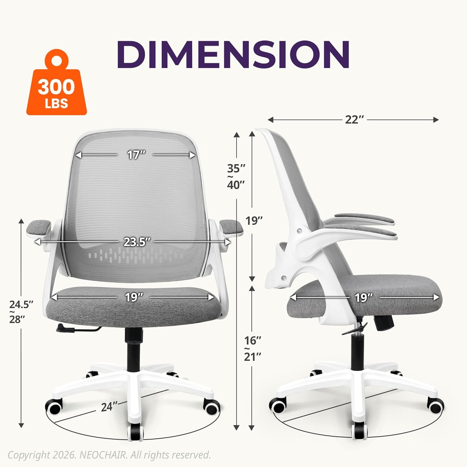 Cadeira de Escritório Ergonômi - Home Office Desks avaliação e preço