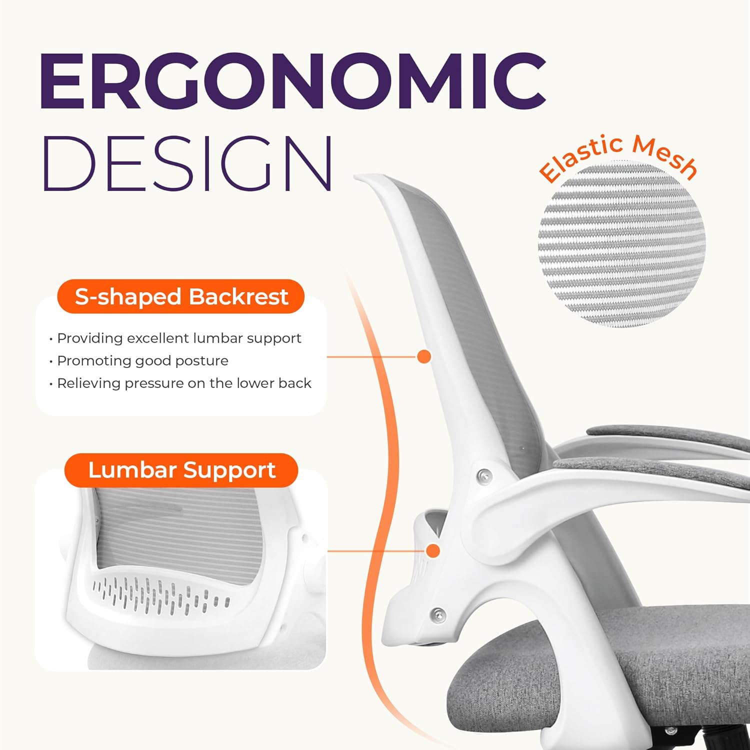 Cadeira de Escritório Ergonômi - Home Office Desks avaliação e preço