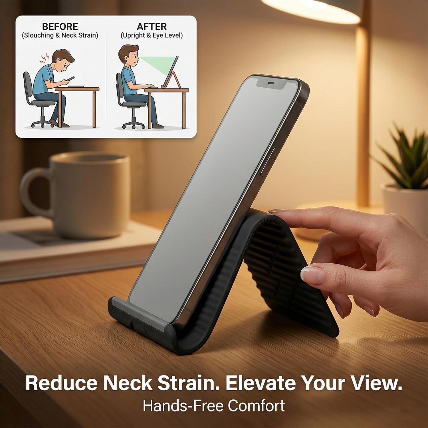 Suporte de Telefone de Silicon - Home Office Desks avaliação e preço