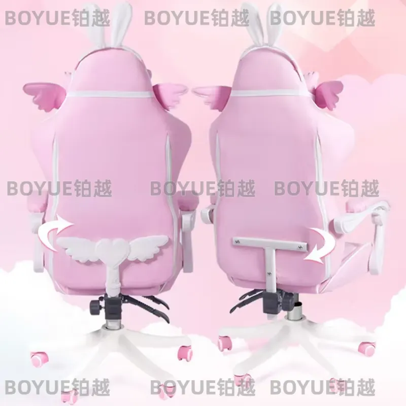 Cadeira Gamer Rosa Ergonômica  - Home Office Desks avaliação e preço