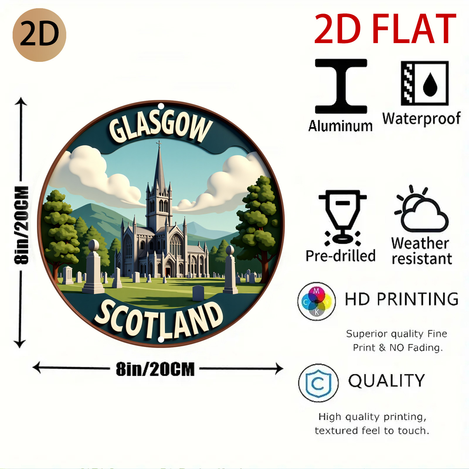 Ilustração 2D Plana da Catedra - Home Office In Glasgow avaliação e preço