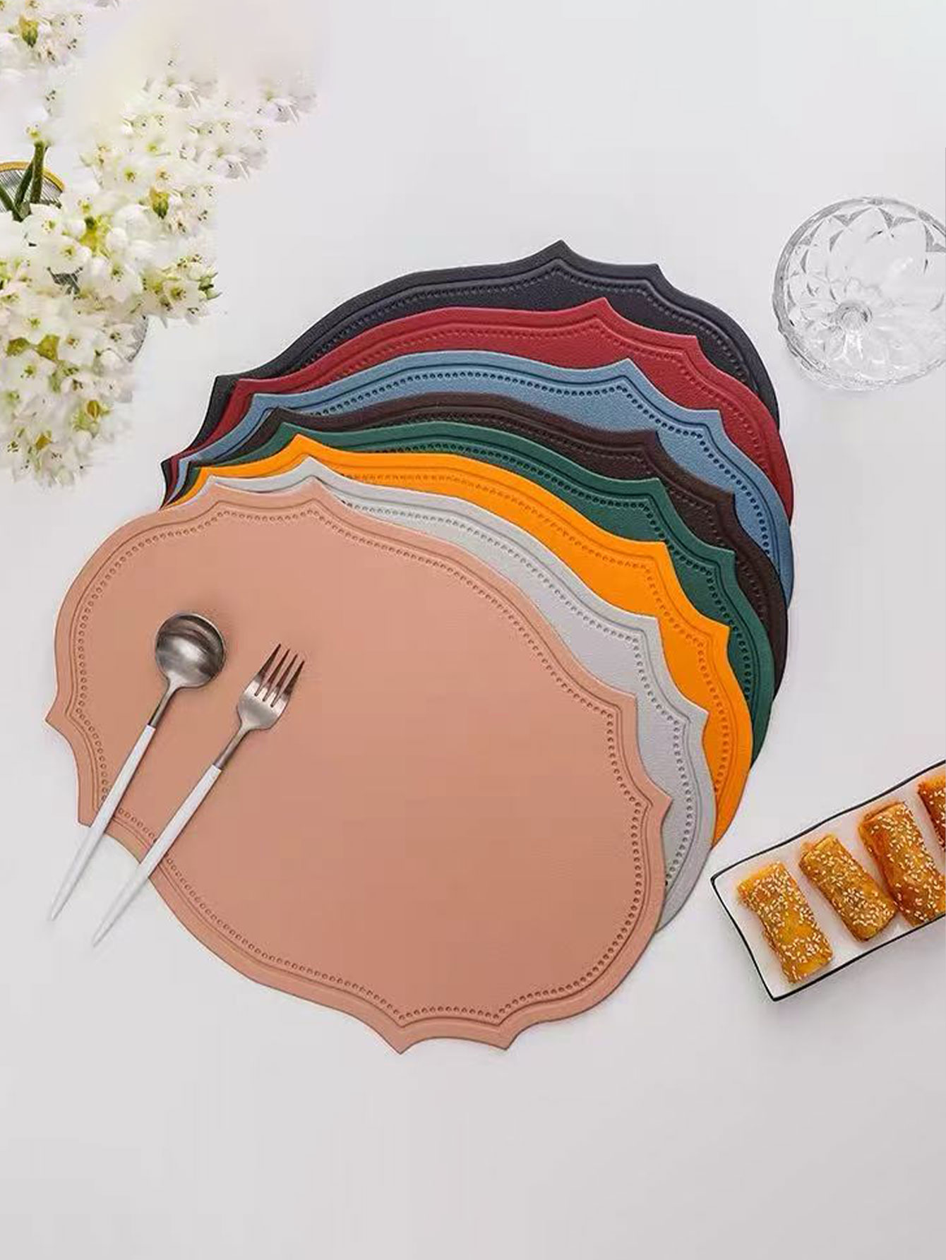 Sousplat de Couro Estilo Ins,  - Desk Mat Leather avaliação e preço