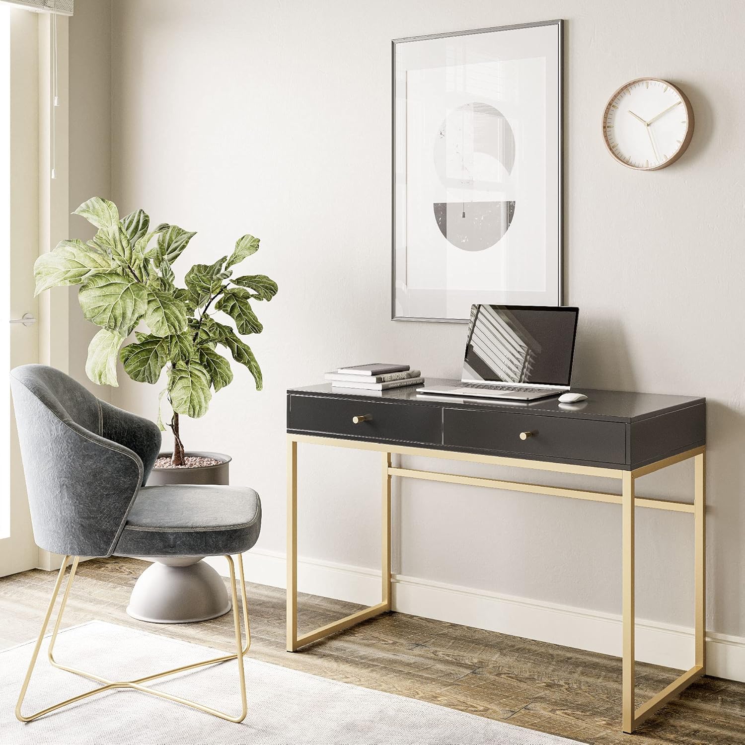 Mesa de Maquiagem ou Mesa de E - Home Office For Two avaliação e preço