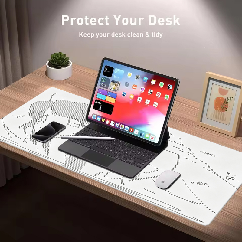 1Pç Mouse Pad de Couro Anime A - Desk Mat Leather avaliação e preço