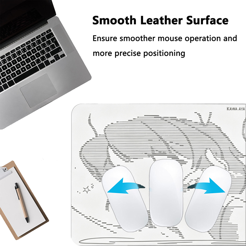1Pç Mouse Pad de Couro Anime A - Desk Mat Leather avaliação e preço